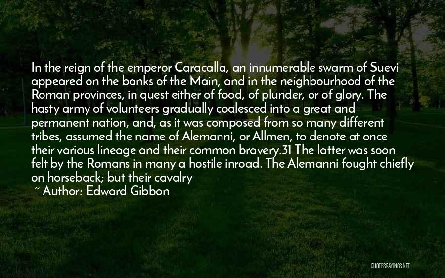 Us Army Cavalry Quotes By Edward Gibbon