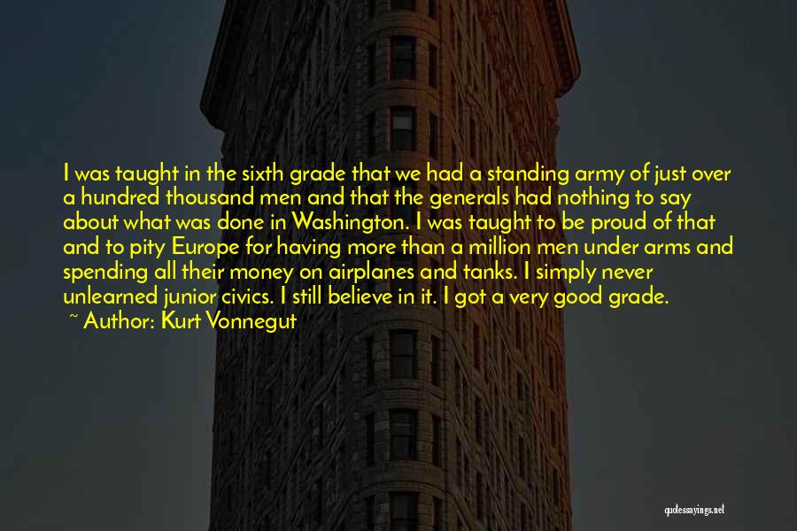 Us Army Generals Quotes By Kurt Vonnegut