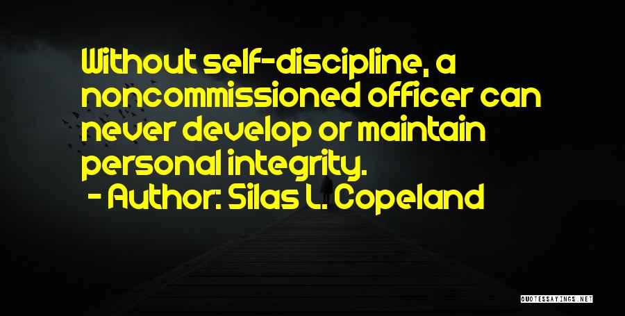 Us Army Officer Quotes By Silas L. Copeland
