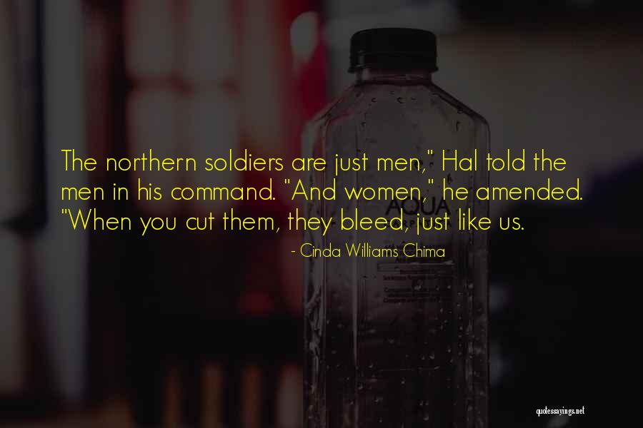 Us Army Soldiers Quotes By Cinda Williams Chima