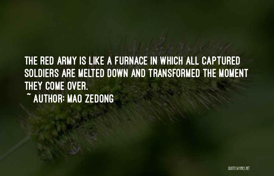 Us Army Soldiers Quotes By Mao Zedong