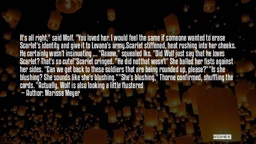 Us Army Soldiers Quotes By Marissa Meyer