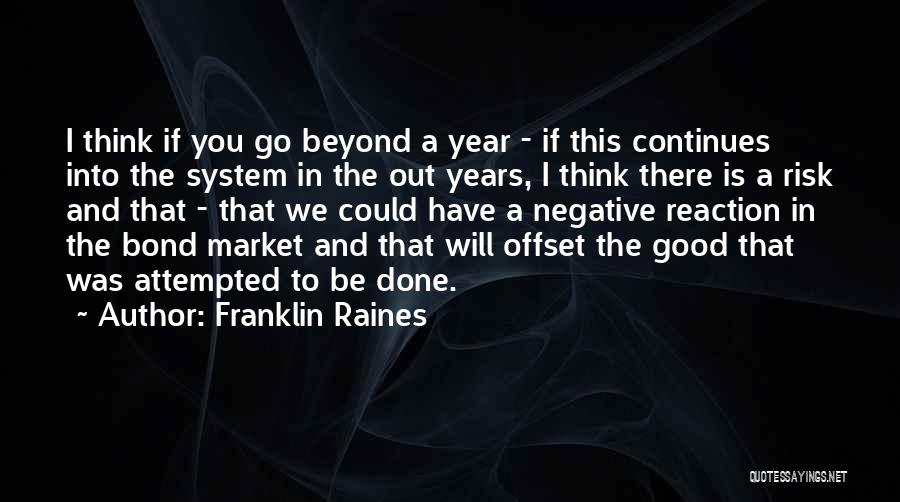 Us Bond Market Quotes By Franklin Raines