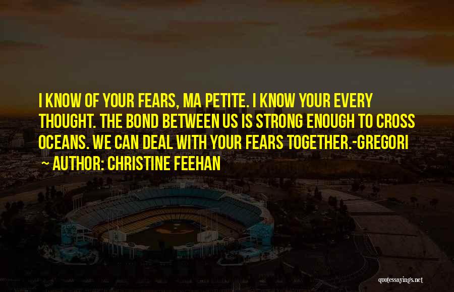 Us Bond Quotes By Christine Feehan