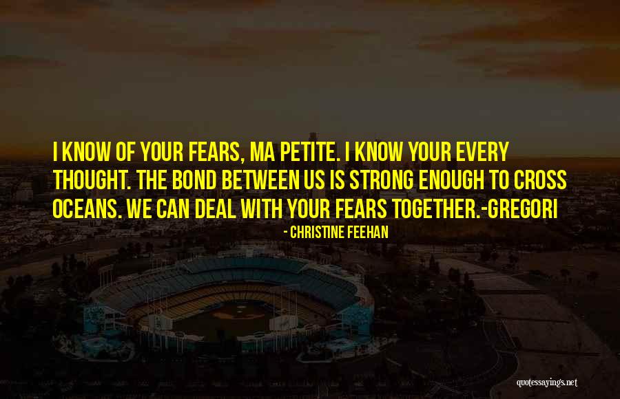 Us Bond Quotes By Christine Feehan