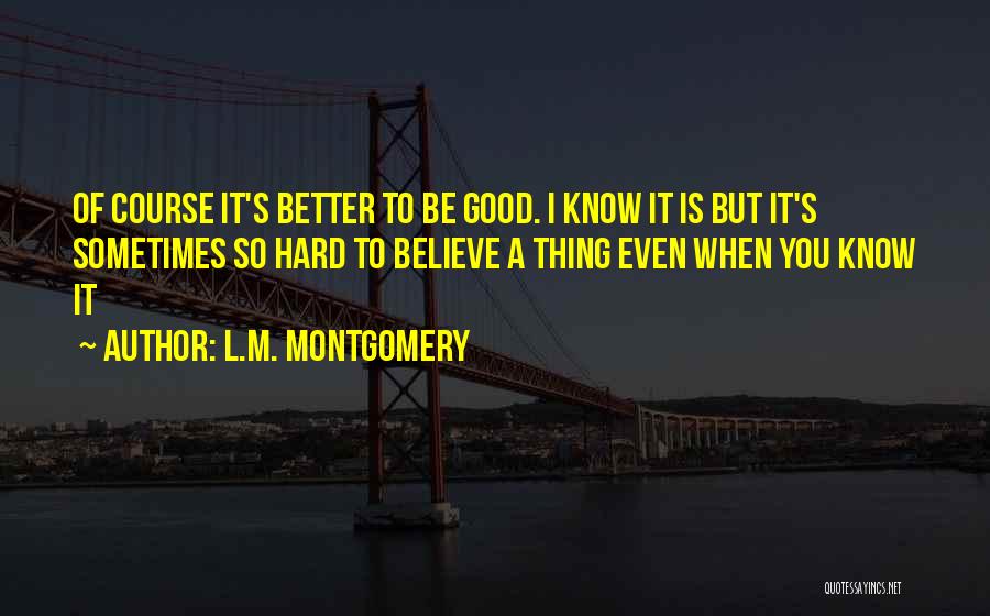 Us Breadbasket Quotes By L.M. Montgomery