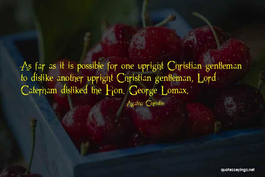 Us Caterham Quotes By Agatha Christie Us Caterham Quotes By Agatha Christie