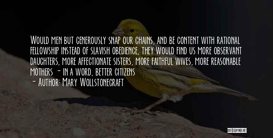 Us Citizens Quotes By Mary Wollstonecraft