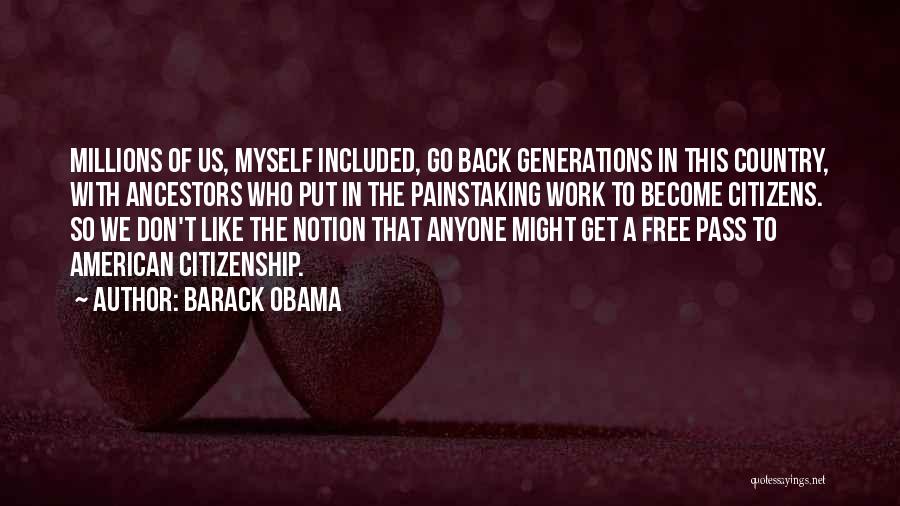 Us Citizenship Quotes By Barack Obama