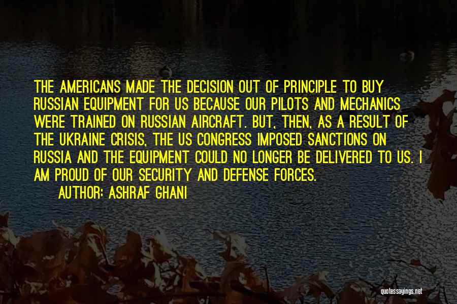 Us Congress Quotes By Ashraf Ghani