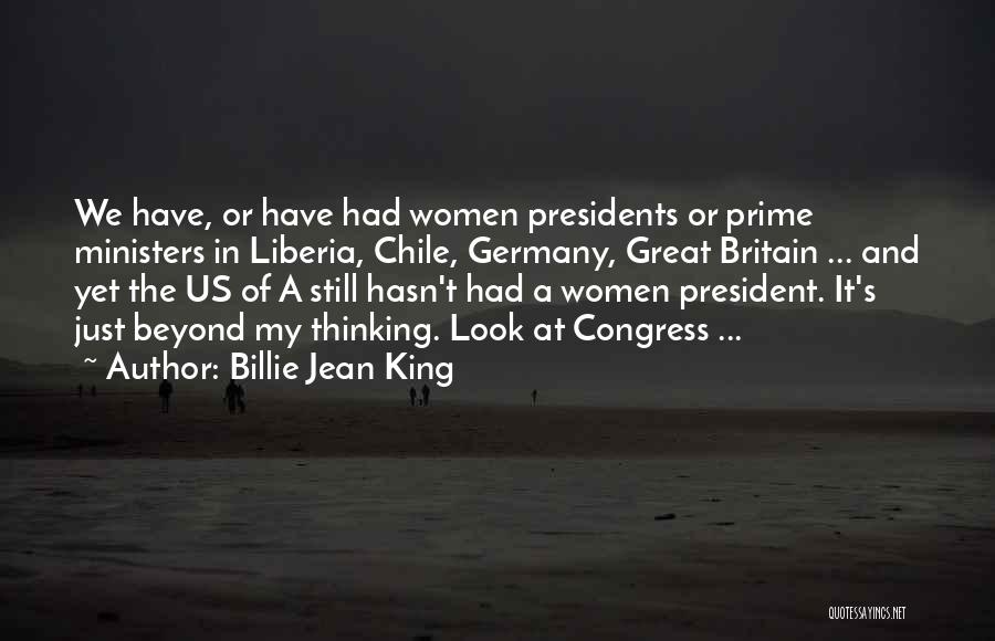 Us Congress Quotes By Billie Jean King