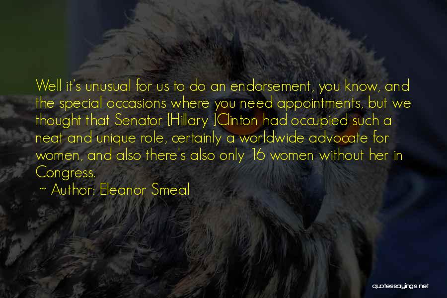 Us Congress Quotes By Eleanor Smeal