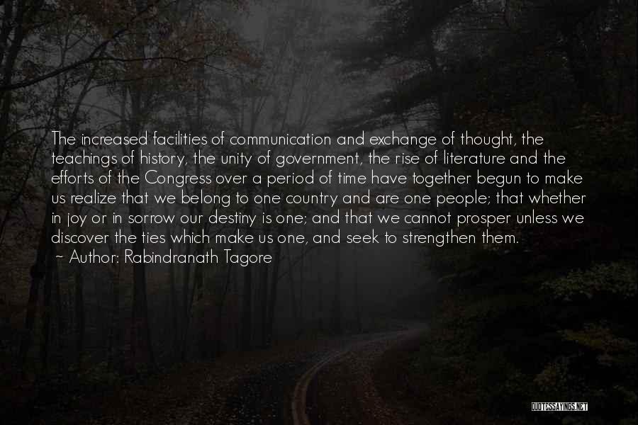 Us Congress Quotes By Rabindranath Tagore