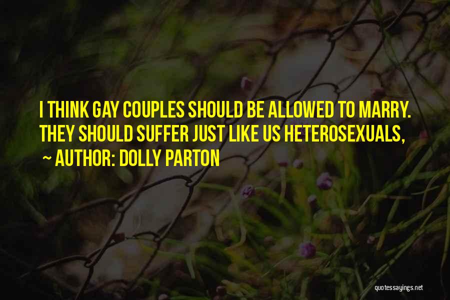 Us Couples Quotes By Dolly Parton