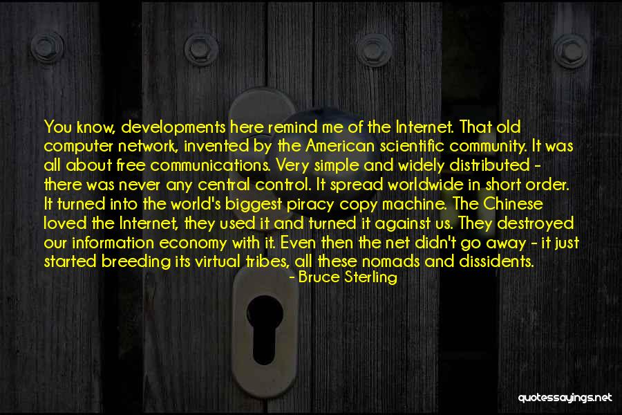Us Economy Quotes By Bruce Sterling Us Economy Quotes By Bruce Sterling