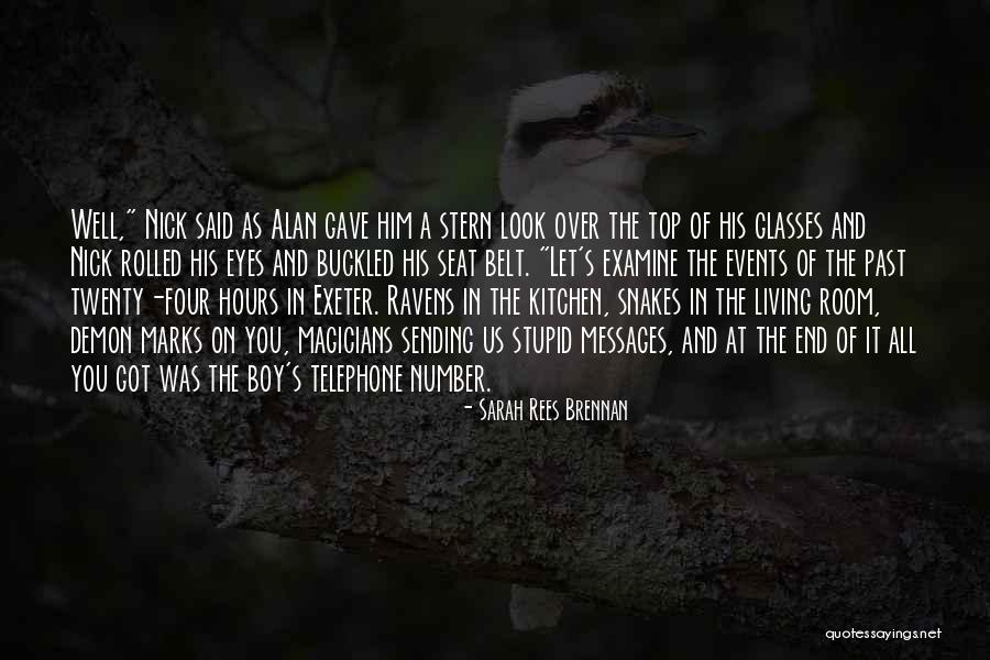 Us Events Quotes By Sarah Rees Brennan Us Events Quotes By Sarah Rees Brennan
