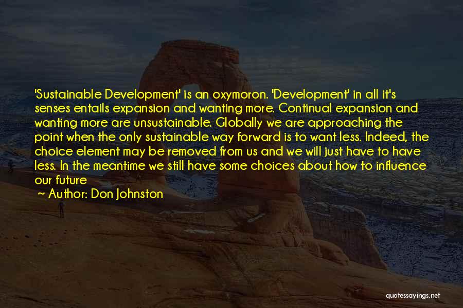 Us Expansion Quotes By Don Johnston