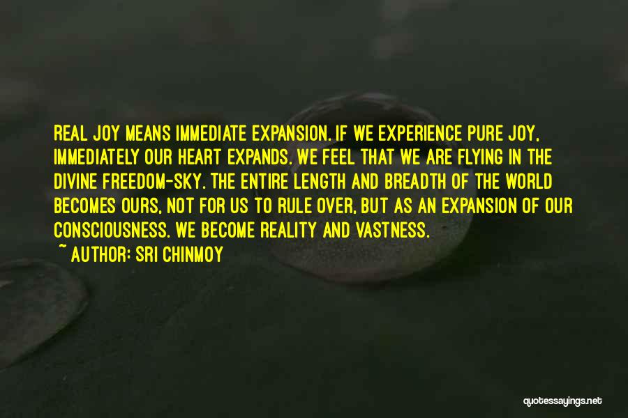Us Expansion Quotes By Sri Chinmoy