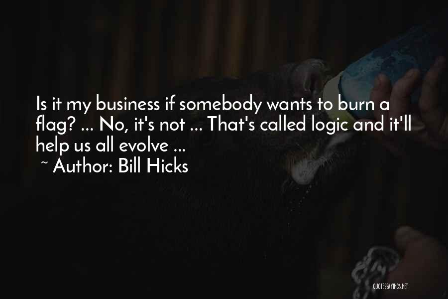 Us Flag Quotes By Bill Hicks