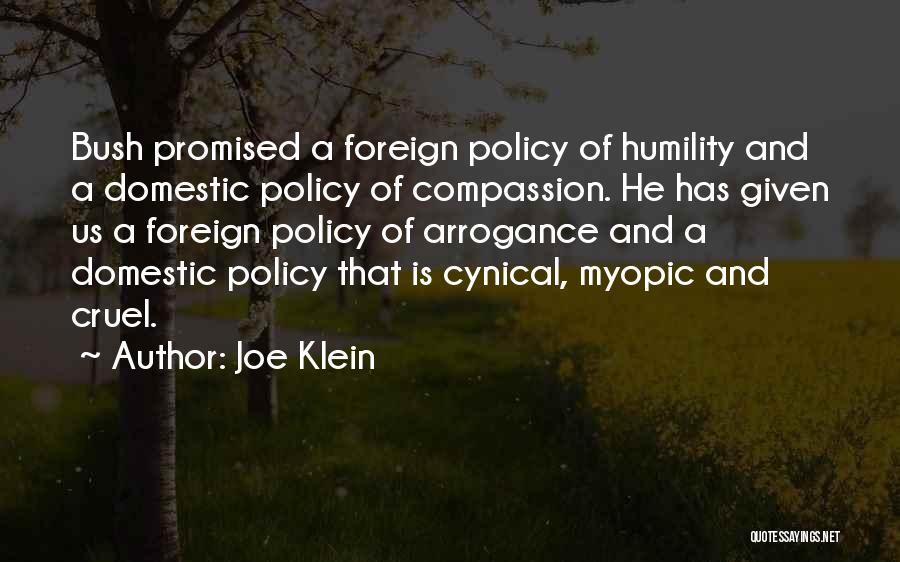 Us Foreign Policy Quotes By Joe Klein