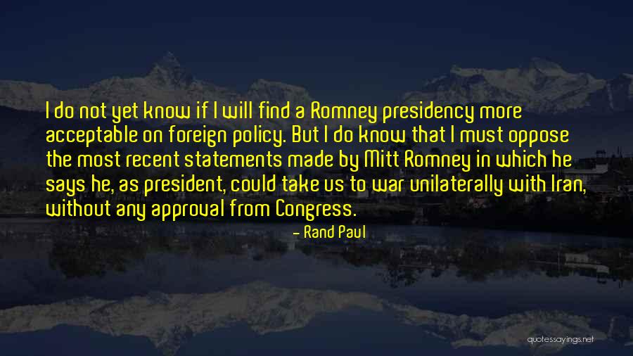 Us Foreign Policy Quotes By Rand Paul Us Foreign Policy Quotes By Rand Paul