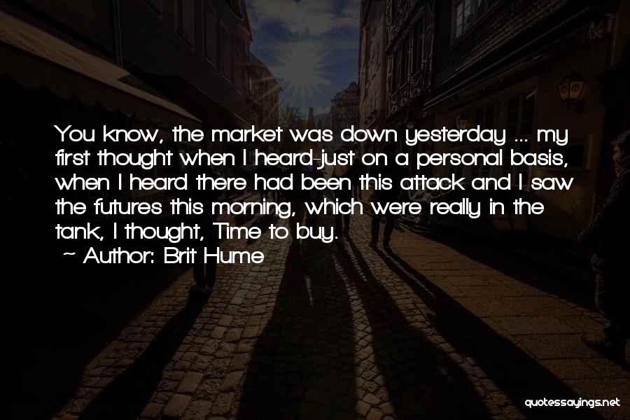 Us Futures Market Quotes By Brit Hume