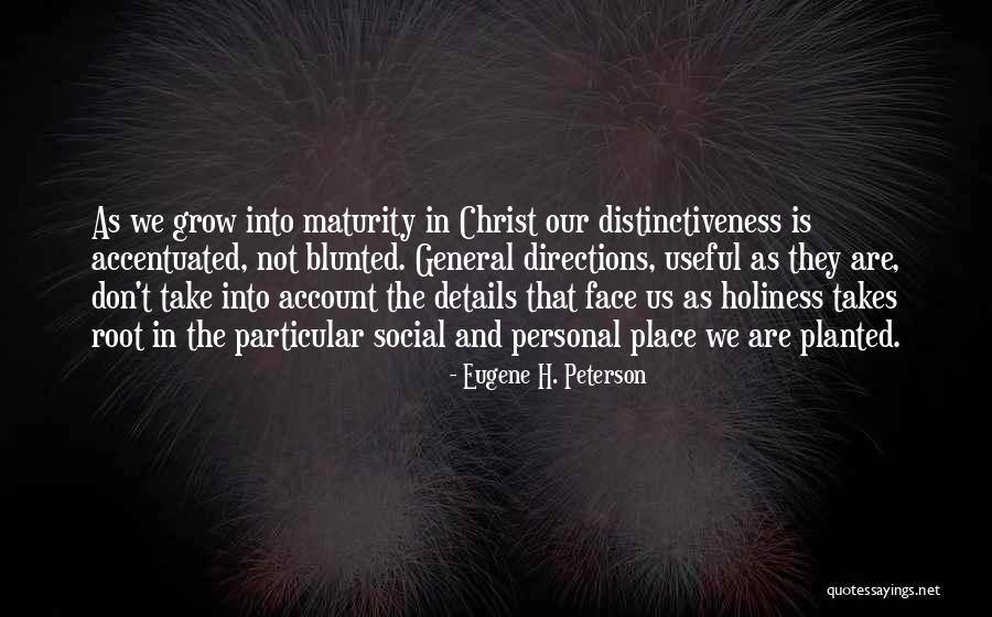 Us General Quotes By Eugene H. Peterson Us General Quotes By Eugene H. Peterson