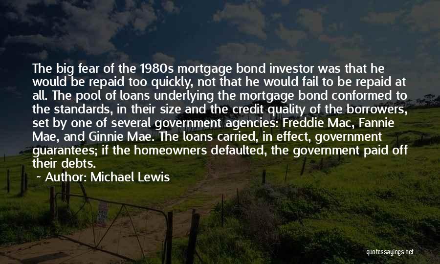 Us Government Bond Quotes By Michael Lewis