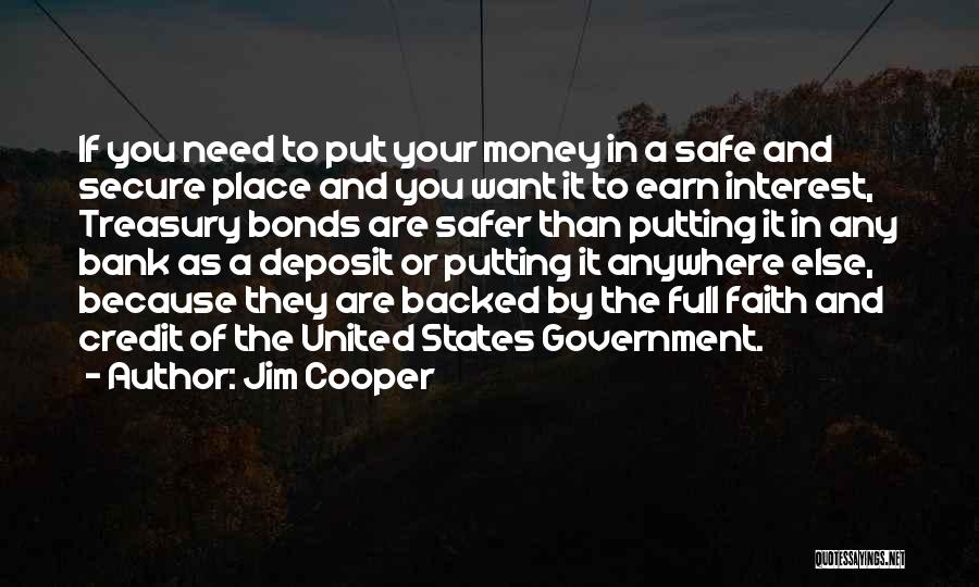 Us Government Bonds Quotes By Jim Cooper