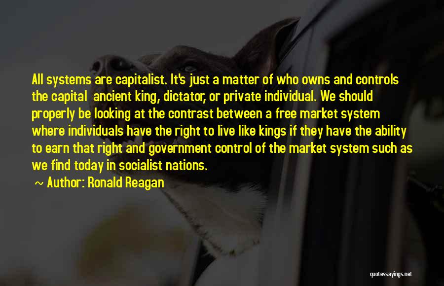 Us Market Live Quotes By Ronald Reagan