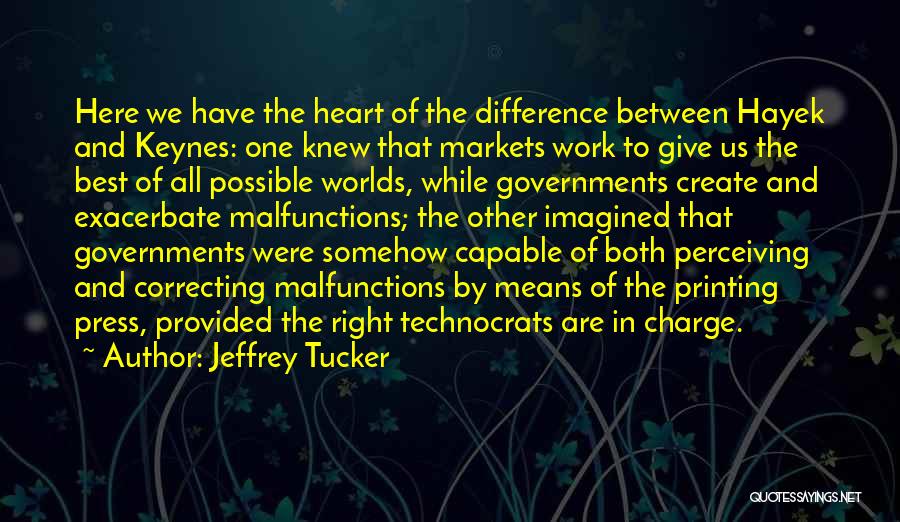 Us Markets Quotes By Jeffrey Tucker