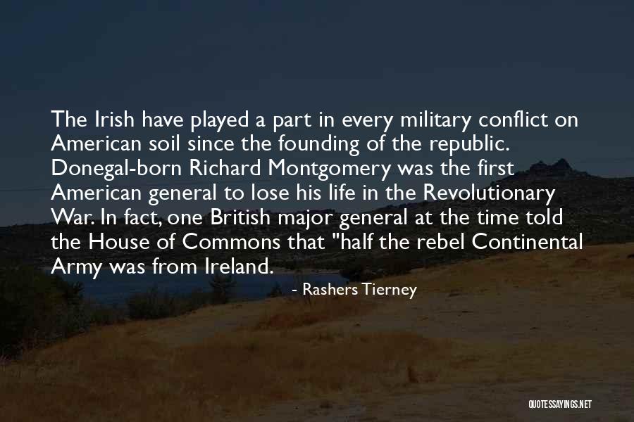 Us Military General Quotes By Rashers Tierney