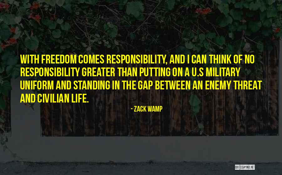Us Military Uniform Quotes By Zack Wamp Us Military Uniform Quotes By Zack Wamp