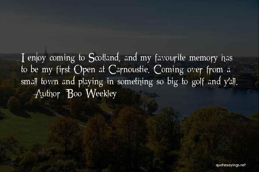 Us Open Golf Quotes By Boo Weekley