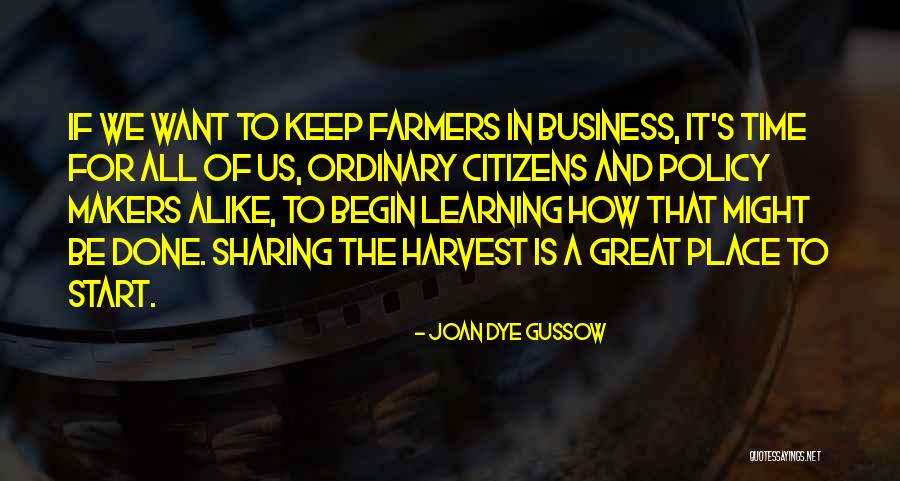 Us Policy Quotes By Joan Dye Gussow Us Policy Quotes By Joan Dye Gussow
