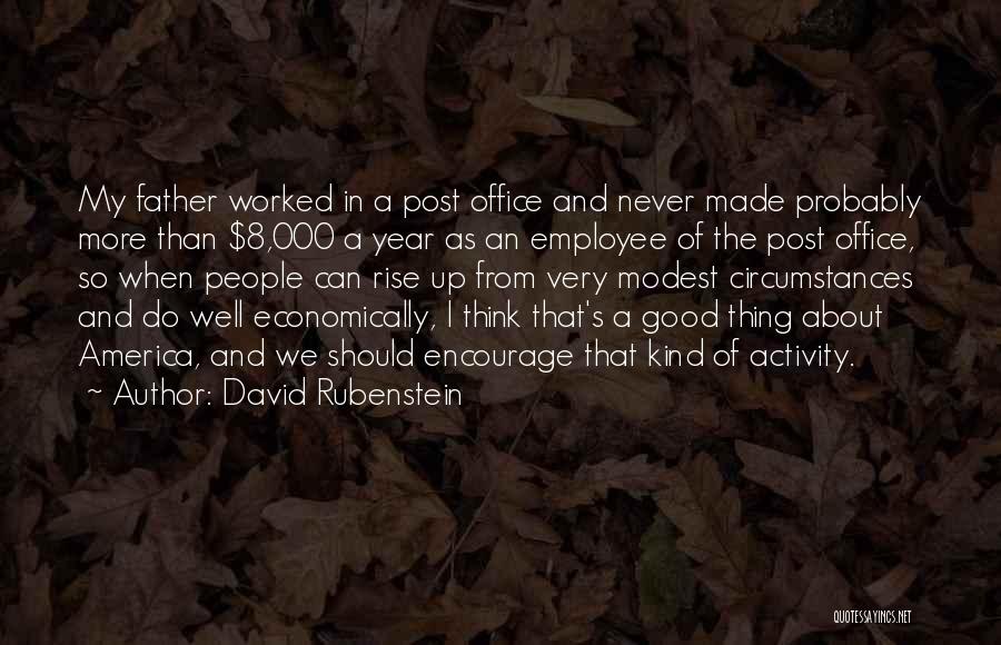 Us Post Office Quotes By David Rubenstein