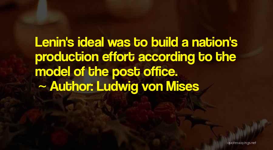 Us Post Office Quotes By Ludwig Von Mises