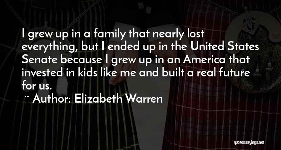 Us Senate Quotes By Elizabeth Warren