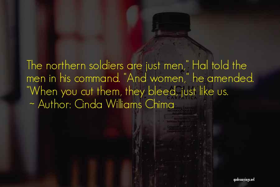 Us Soldiers Quotes By Cinda Williams Chima