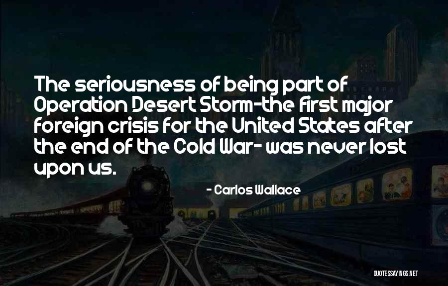 Us States Quotes By Carlos Wallace