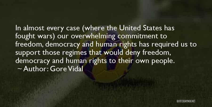 Us States Quotes By Gore Vidal