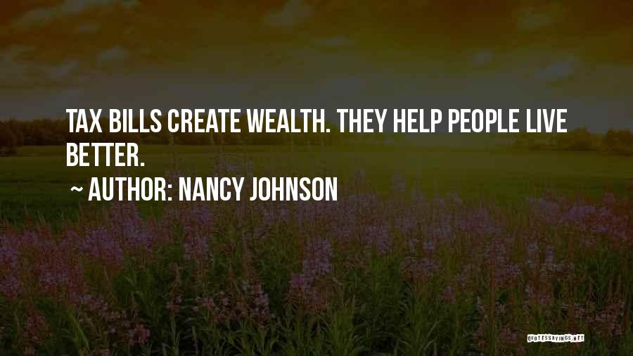 Us T Bills Quotes By Nancy Johnson