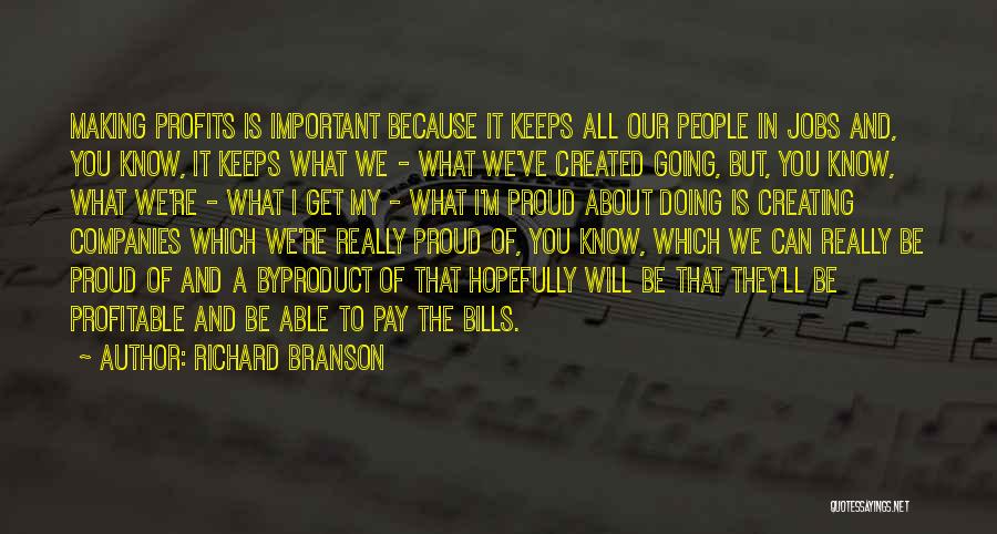 Us T Bills Quotes By Richard Branson