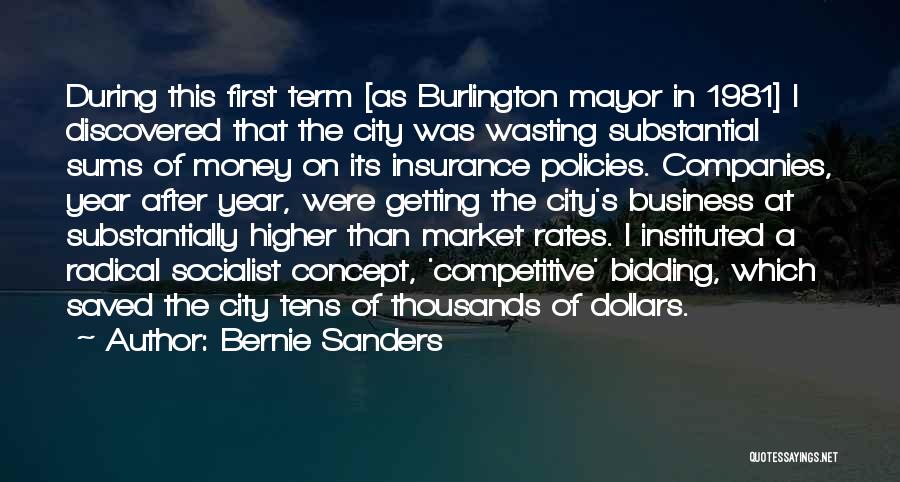 Us Term Insurance Quotes By Bernie Sanders