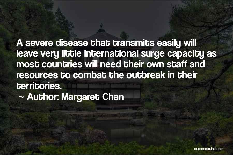 Us Territories Quotes By Margaret Chan