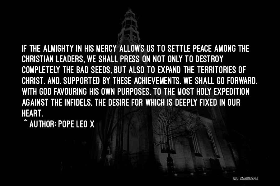 Us Territories Quotes By Pope Leo X