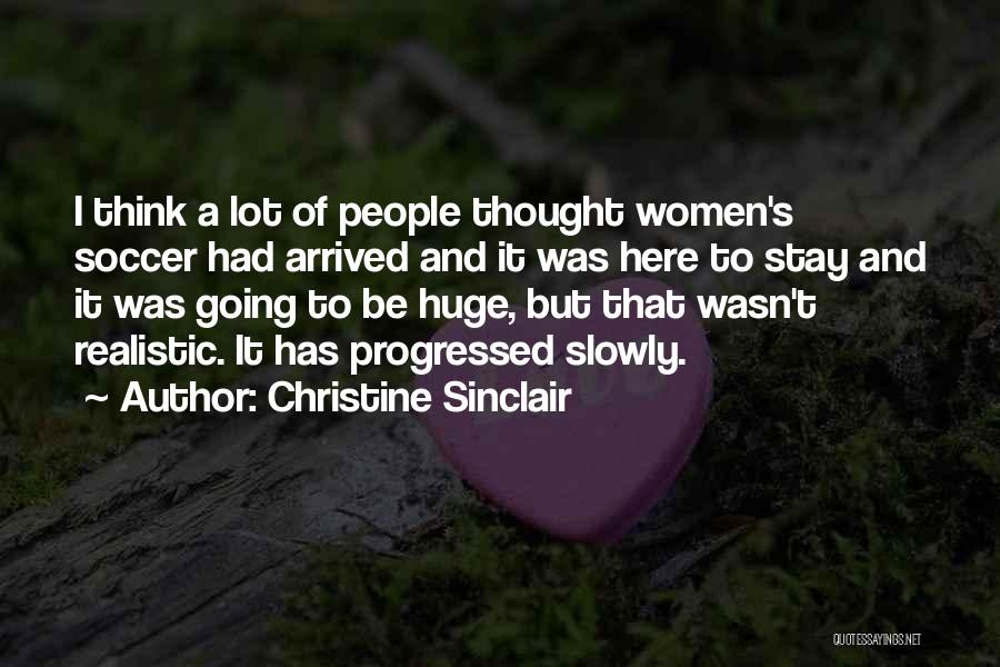 Us Women's Soccer Quotes By Christine Sinclair