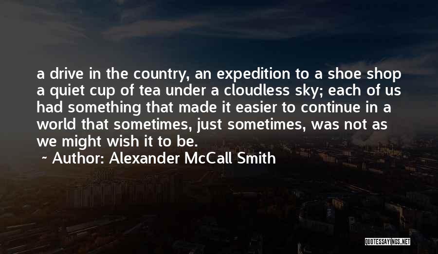 Us World Cup Quotes By Alexander McCall Smith