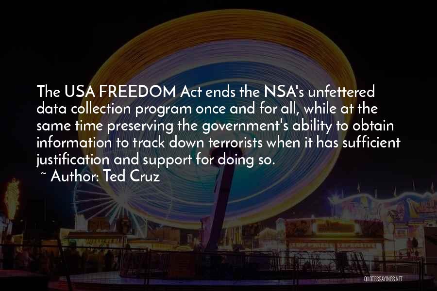 Usa Freedom Quotes By Ted Cruz