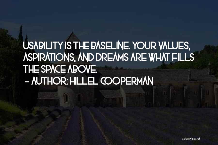 Usability Quotes By Hillel Cooperman